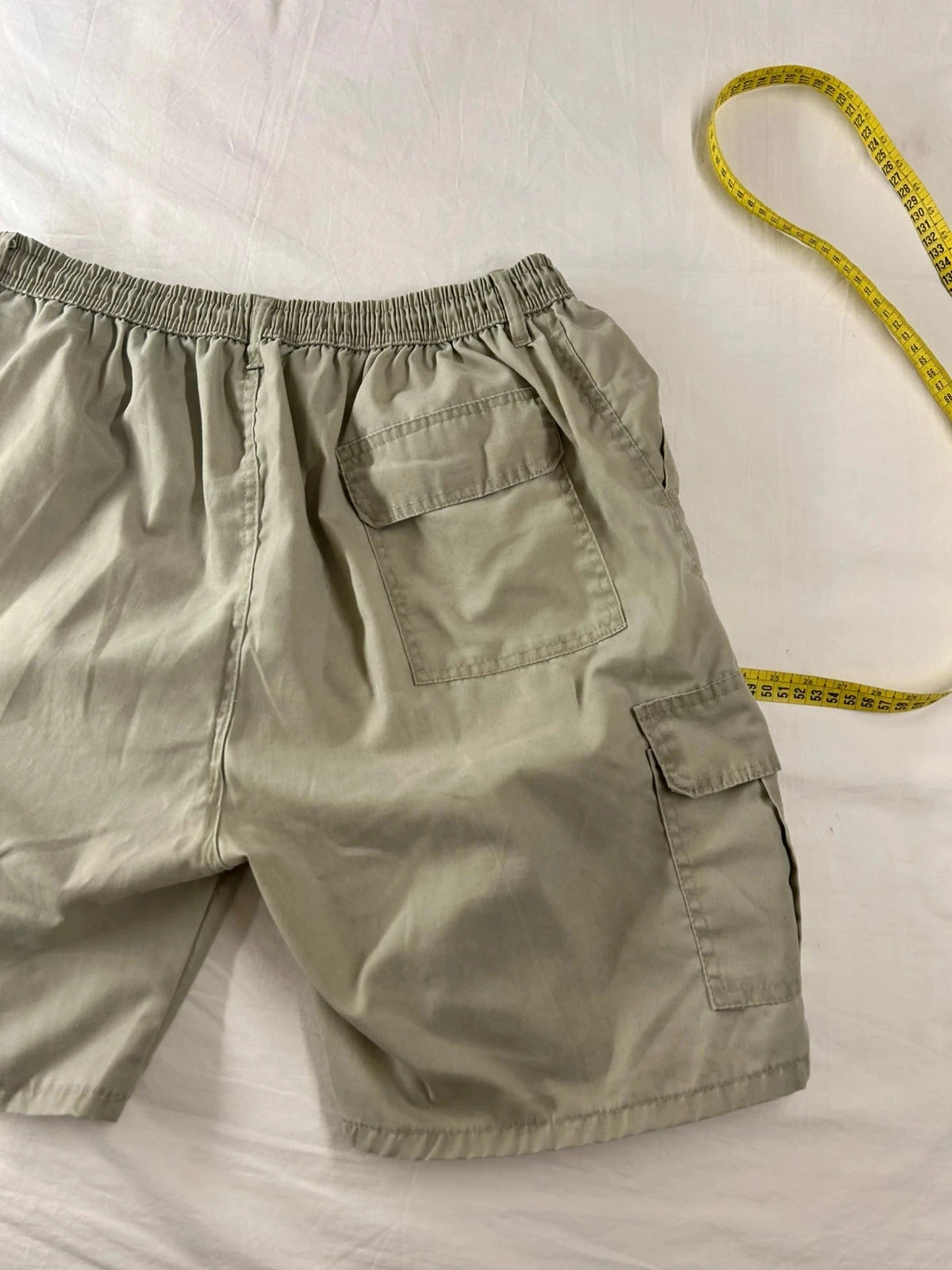 Beige crème vintage cargo short – photo 10